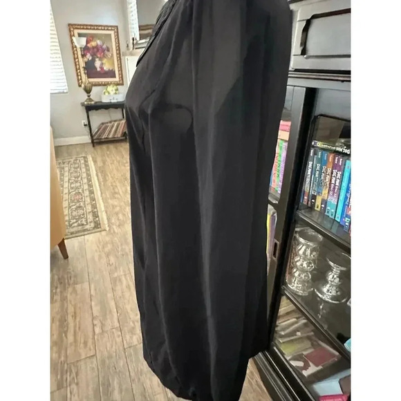Laundry by Shelli Segal Black Shift Dress Size 6 - Picture 10 of 11